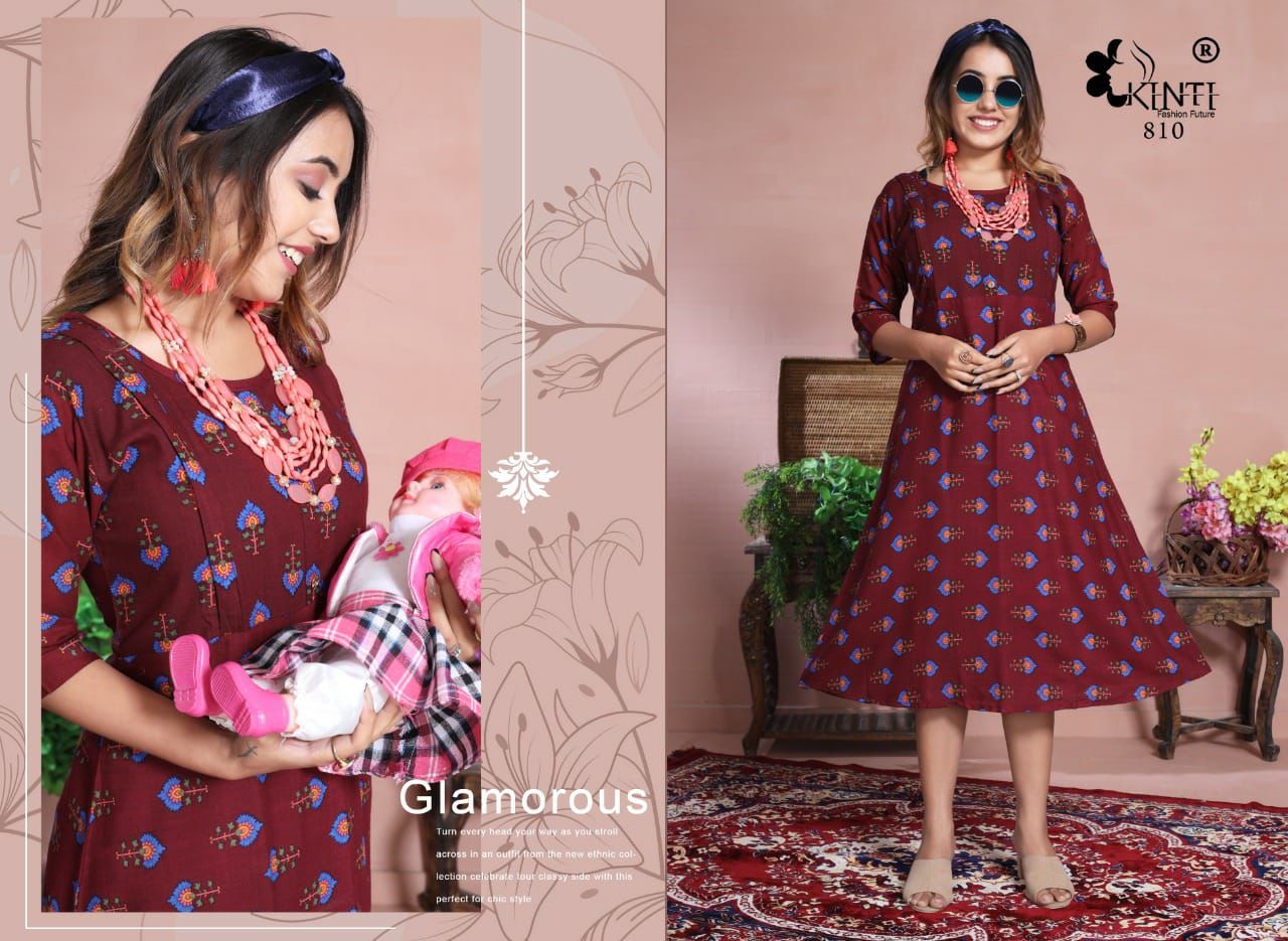 Kinti Mamta 8 Latest Ethnic Wear Fancy Designer Kurti Collection